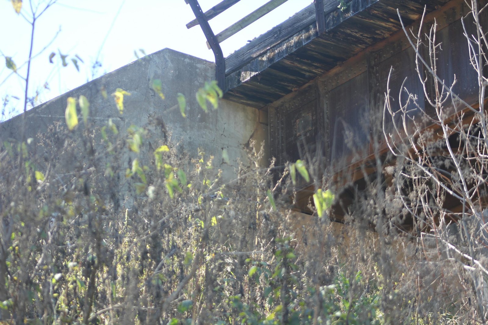 West abutment